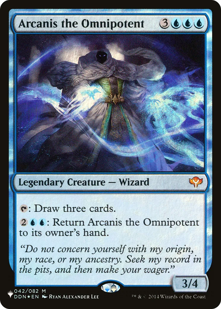 Arcanis l'omnipotent — The List — Magic: The Gathering