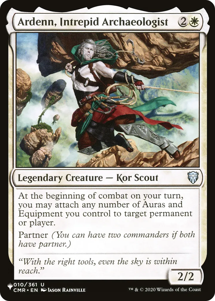 Ardenn, Intrepid Archaeologist — The List — Magic: The Gathering