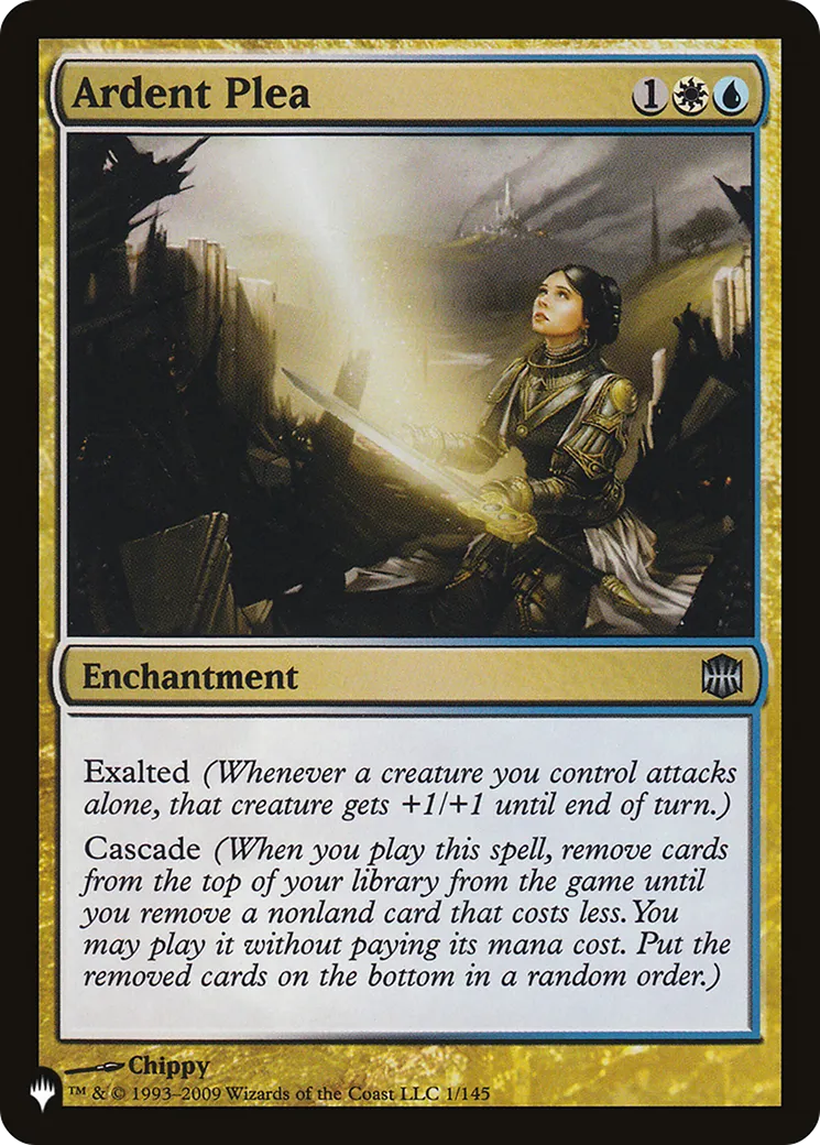 Ardent Plea — The List — Magic: The Gathering