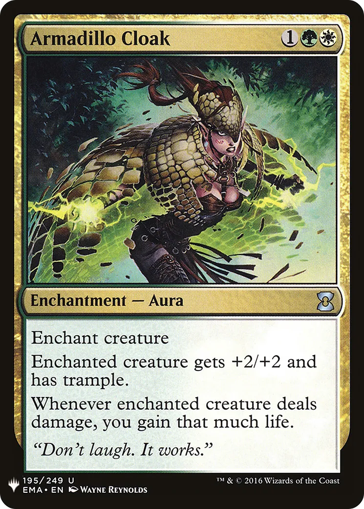 Cape de tatou — The List — Magic: The Gathering