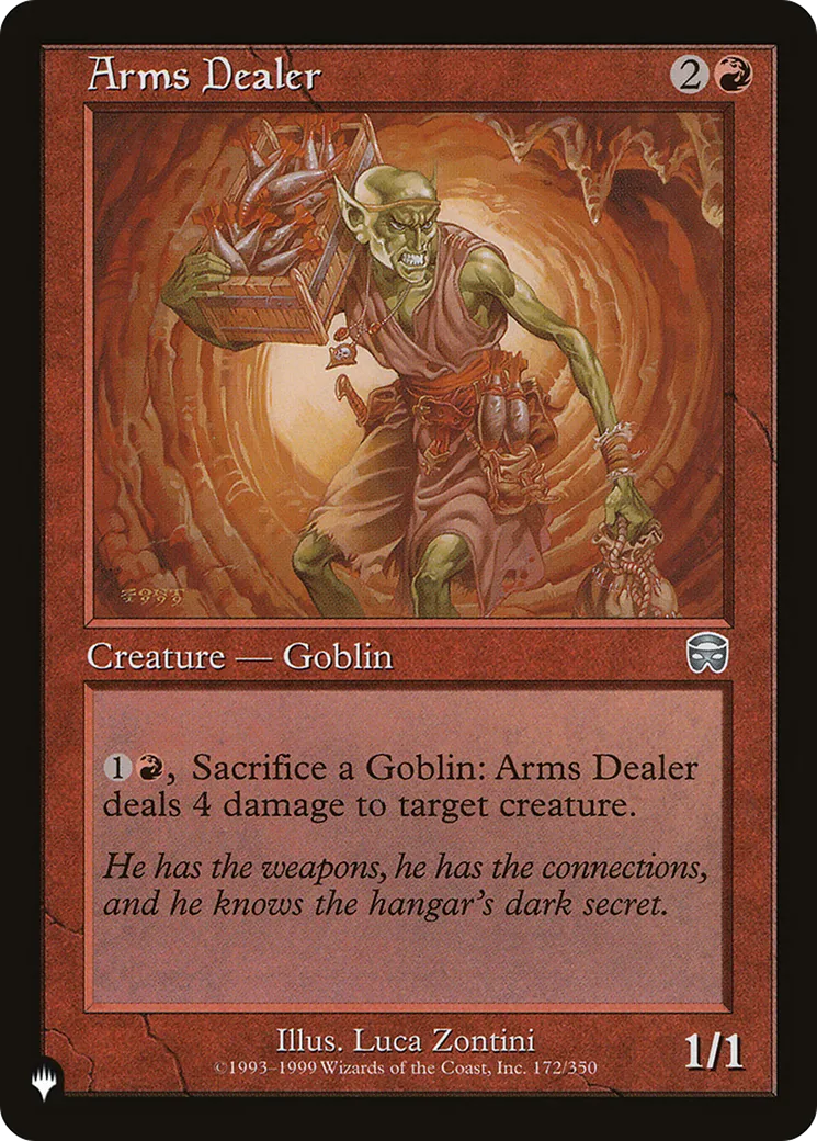 Vendeur d'armes — The List — Magic: The Gathering