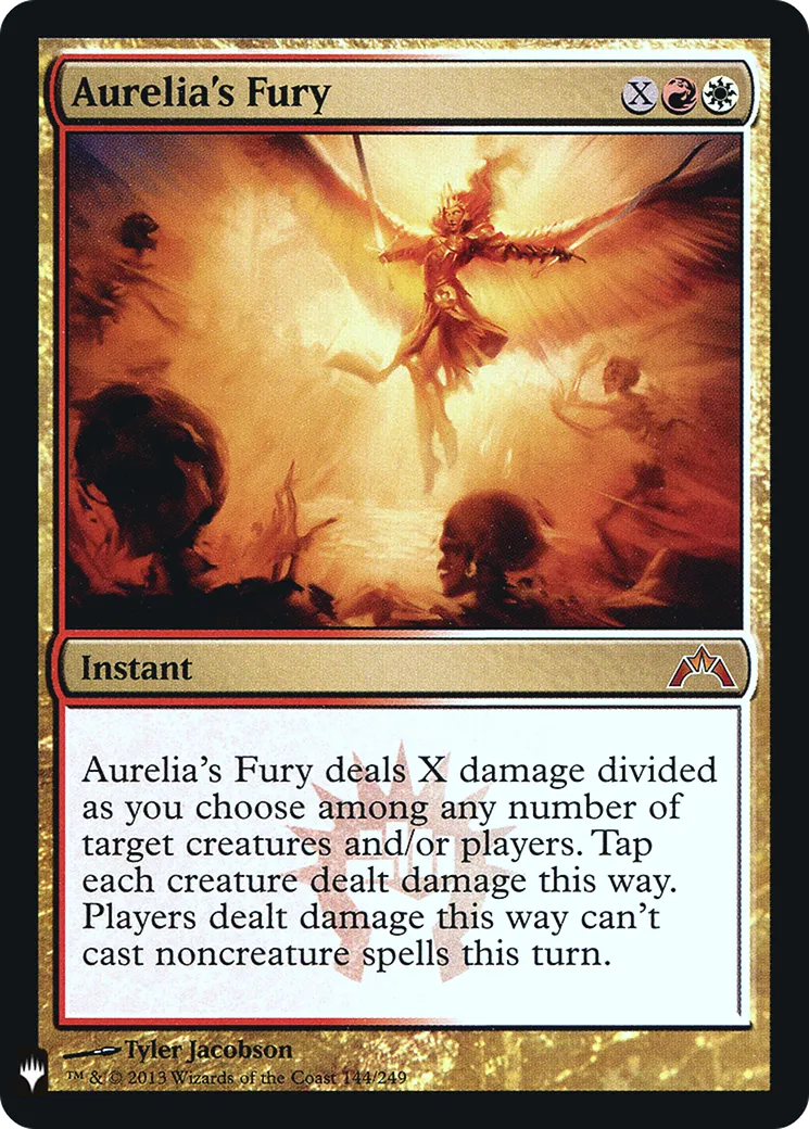 Aurelia's Fury — The List — Magic: The Gathering