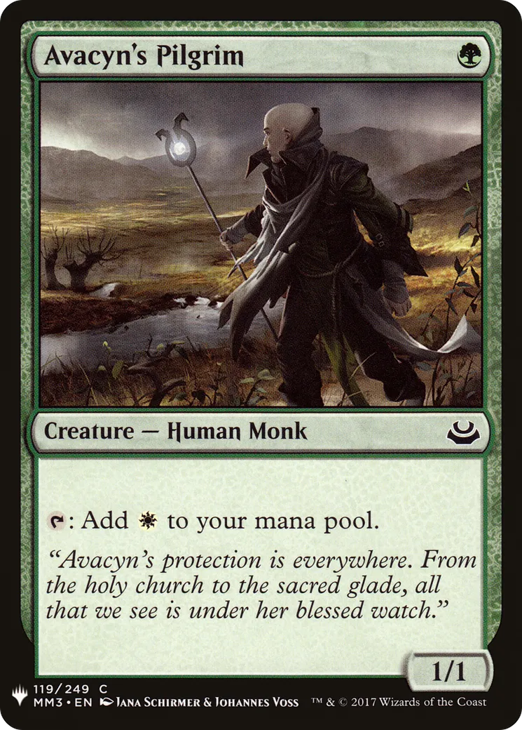 Pèlerin d'Avacyn — The List — Magic: The Gathering