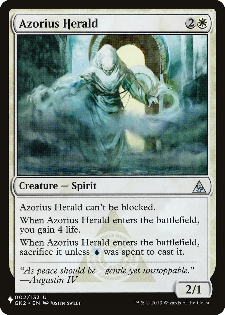 Azorius Herald — The List — Magic: The Gathering