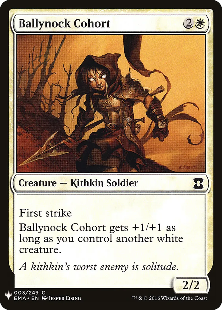 Cohorte de Damnejonc — The List — Magic: The Gathering