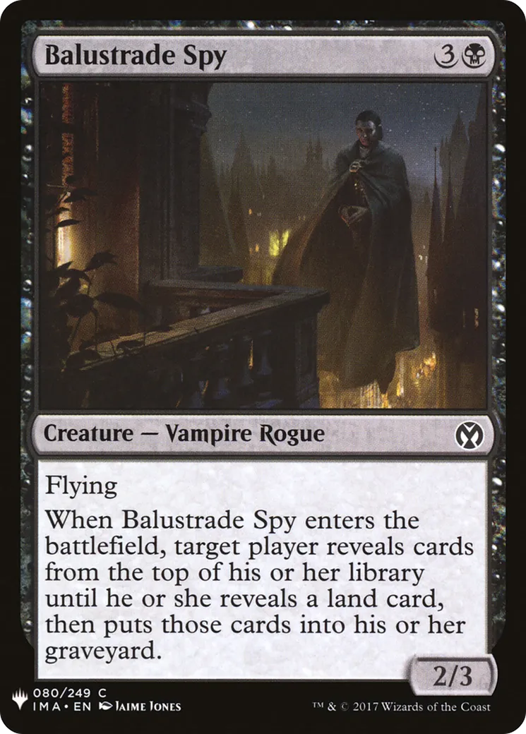 Balustrade Spy — The List — Magic: The Gathering