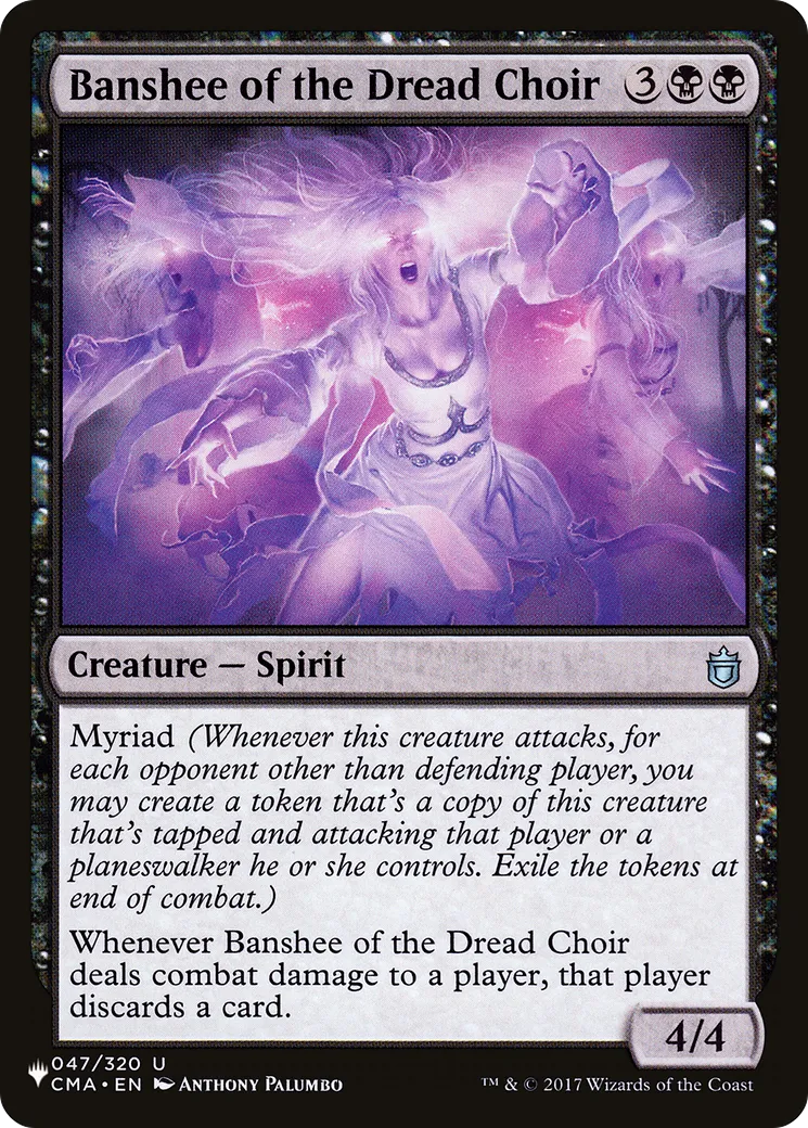 Banshee of the Dread Choir — The List — Magic: The Gathering