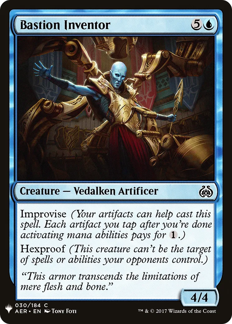 Bastion Inventor — The List — Magic: The Gathering