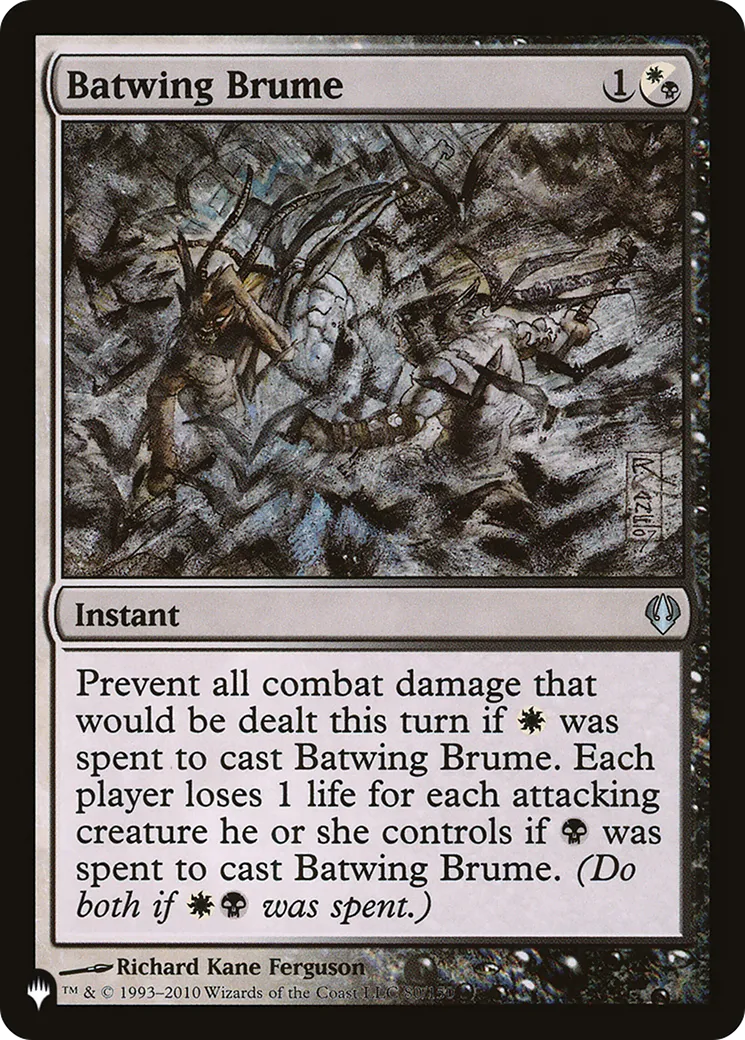 Batwing Brume — The List — Magic: The Gathering