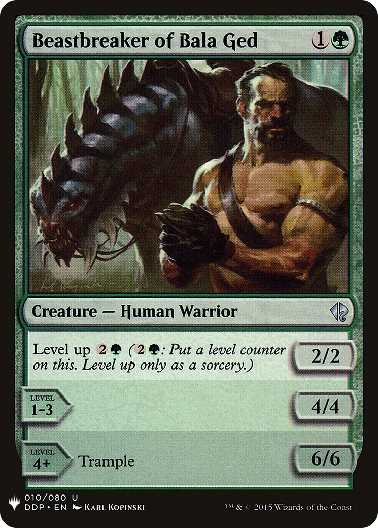 Dresseur de bêtes de Bala Ged — The List — Magic: The Gathering