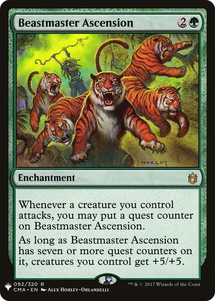 Beastmaster Ascension — The List — Magic: The Gathering