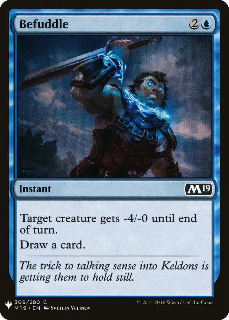 Stupéfier — The List — Magic: The Gathering