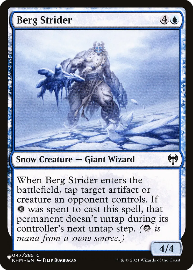 Enjambeur de berg — The List — Magic: The Gathering