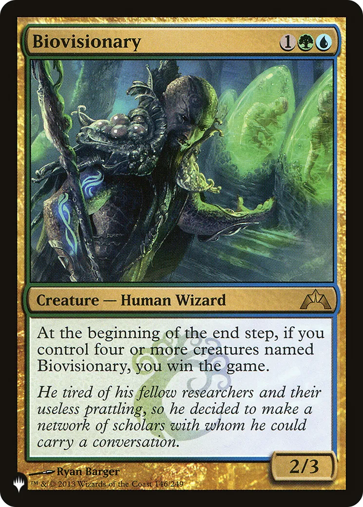 Biovisionary — The List — Magic: The Gathering