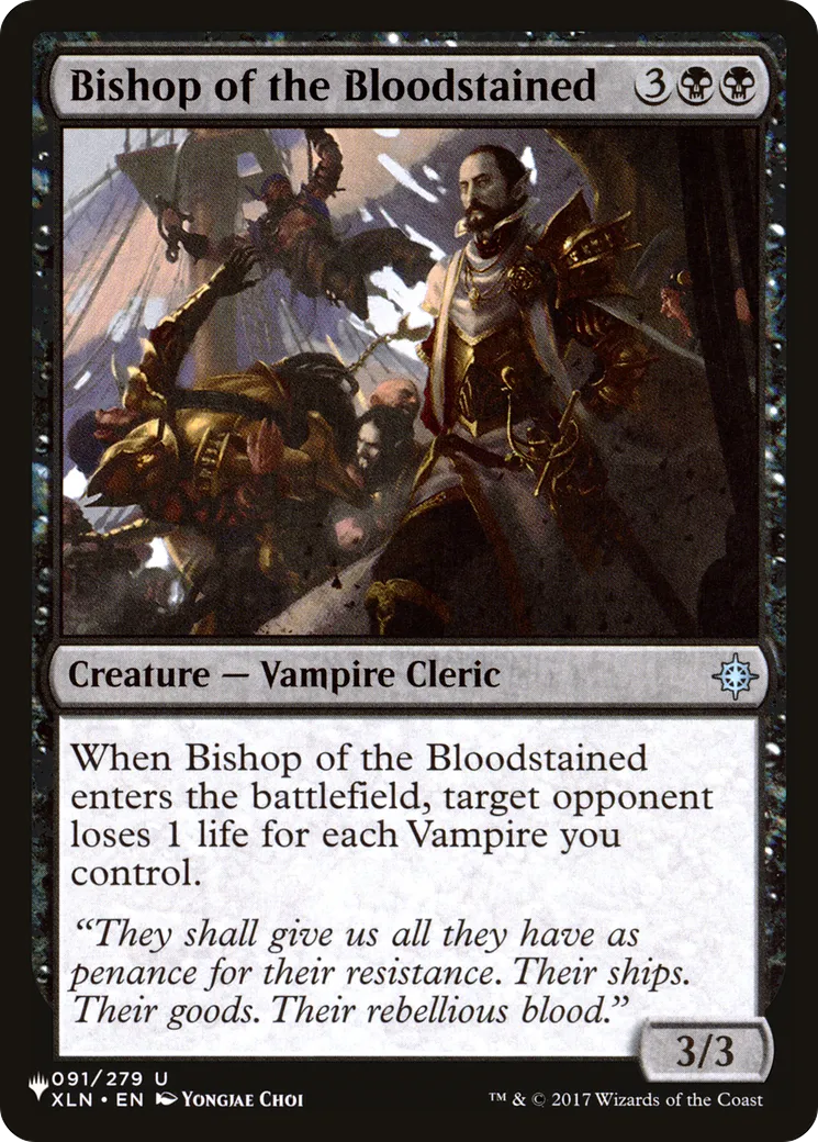 Bishop of the Bloodstained — The List — Magic: The Gathering