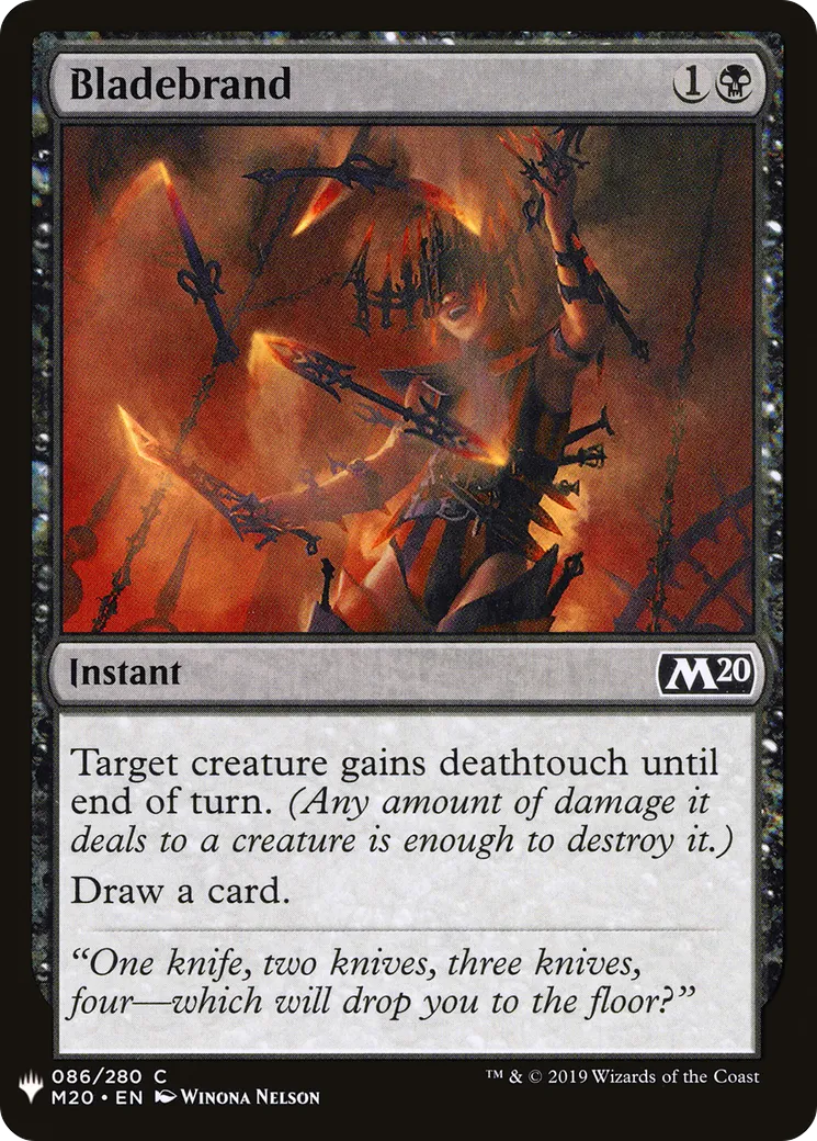 Bladebrand — The List — Magic: The Gathering
