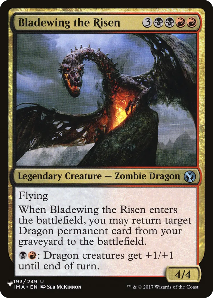 Bladewing the Risen — The List — Magic: The Gathering