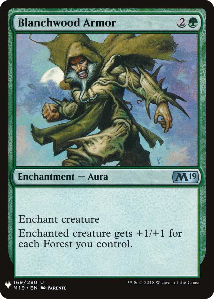 Armure de boisblanc from The List - Magic: The Gathering