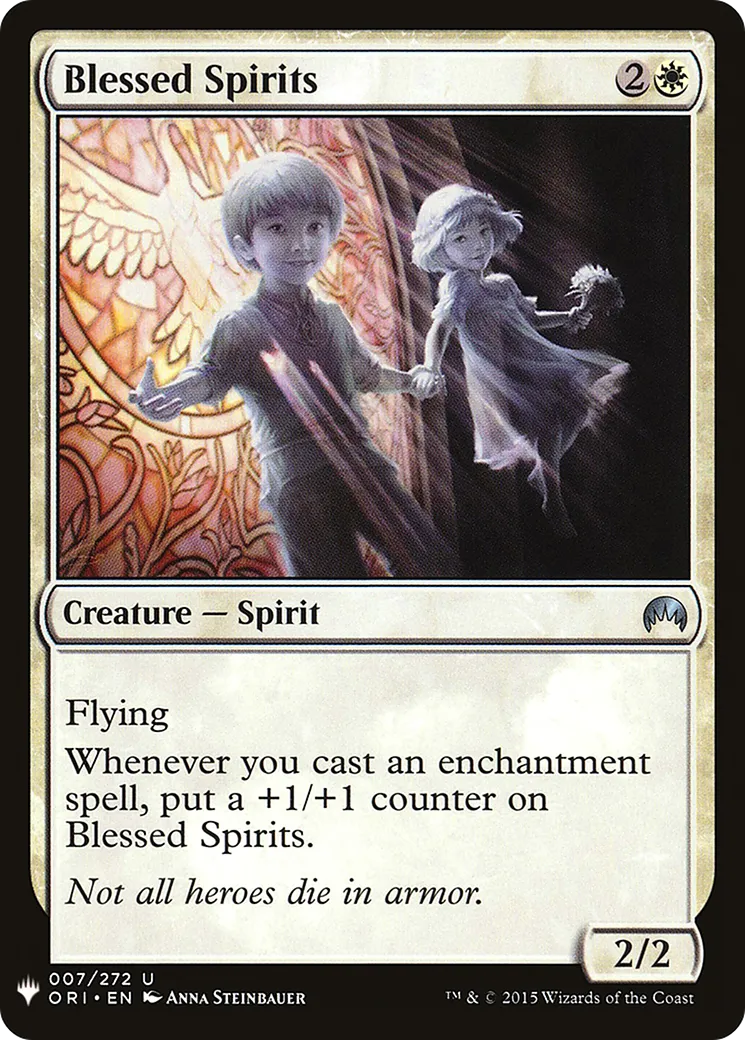 Esprits bénis — The List — Magic: The Gathering