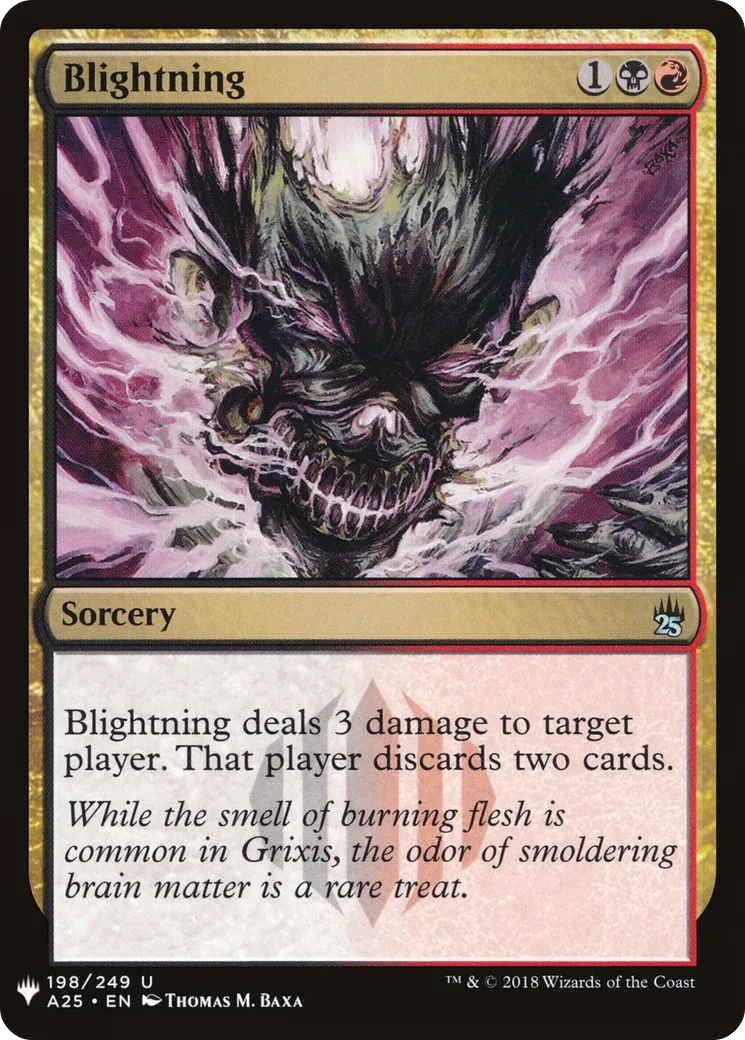 Éclair de flétrissement — The List — Magic: The Gathering