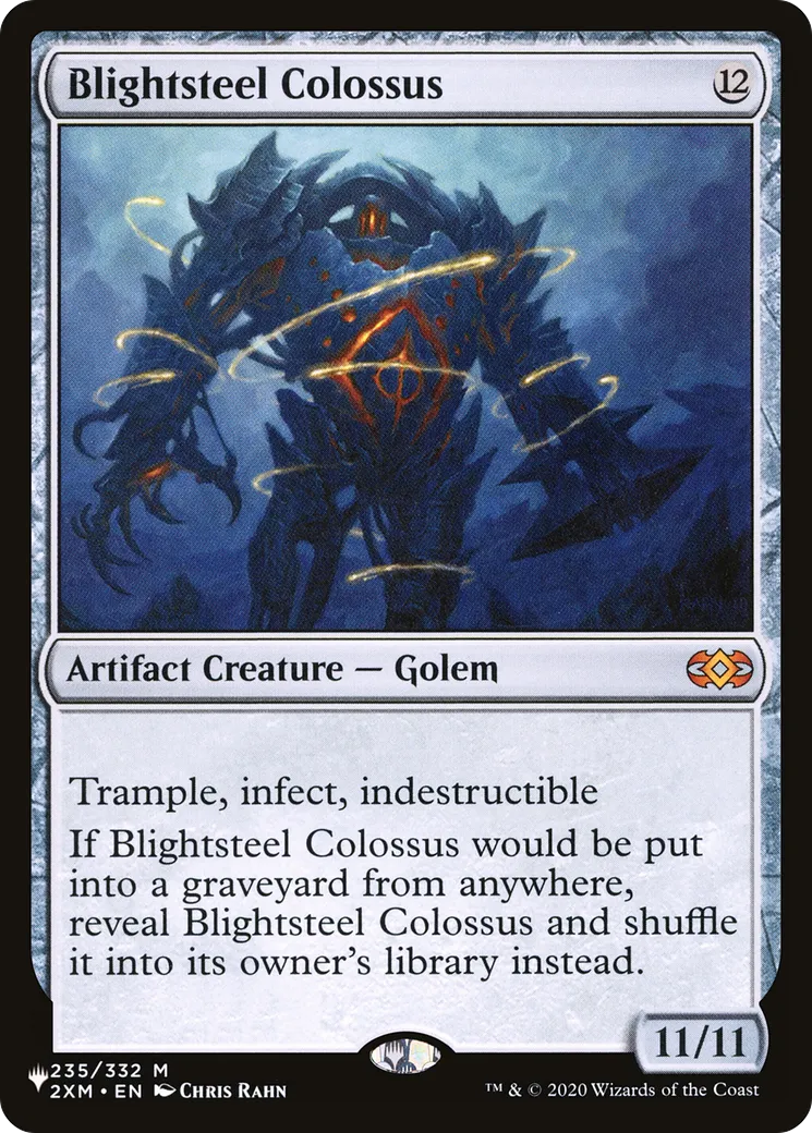 Blightsteel Colossus — The List — Magic: The Gathering