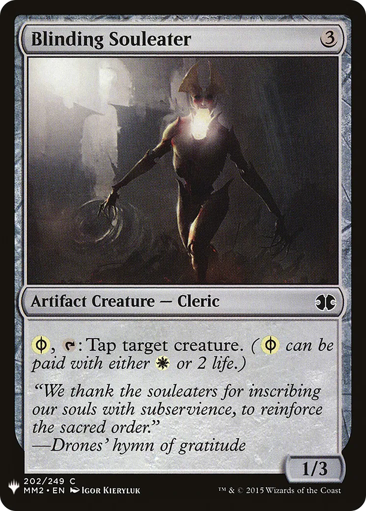 Blinding Souleater — The List — Magic: The Gathering