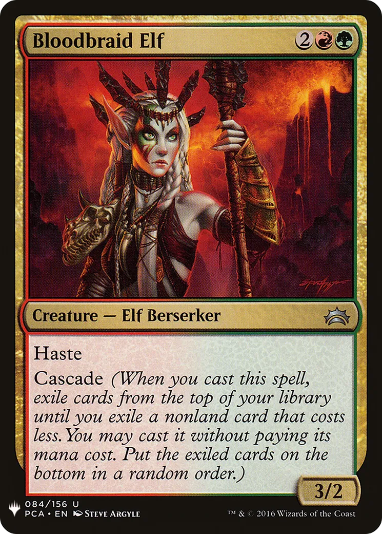 Bloodbraid Elf — The List — Magic: The Gathering
