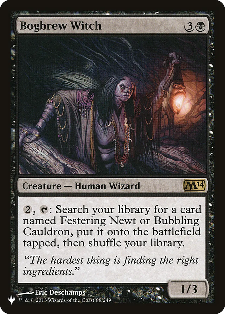 Envoûteuse cloaquebouillon — The List — Magic: The Gathering