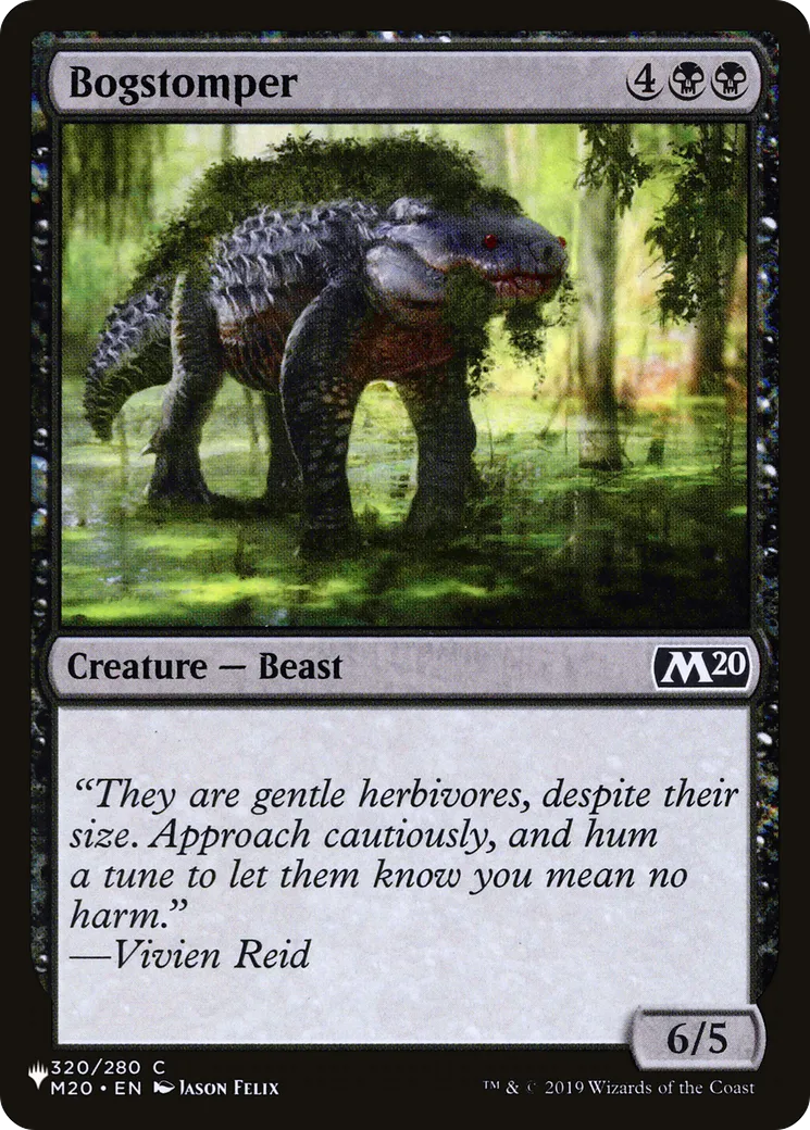 Piétineur des marécages from The List - Magic: The Gathering