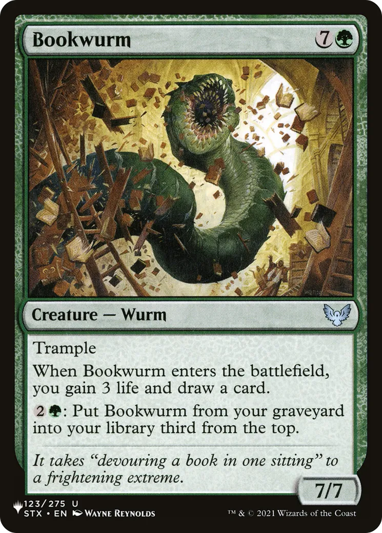 Guivre de bibliothèque — The List — Magic: The Gathering
