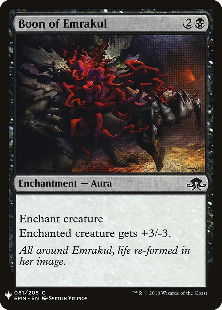 Faveur d'Emrakul — The List — Magic: The Gathering
