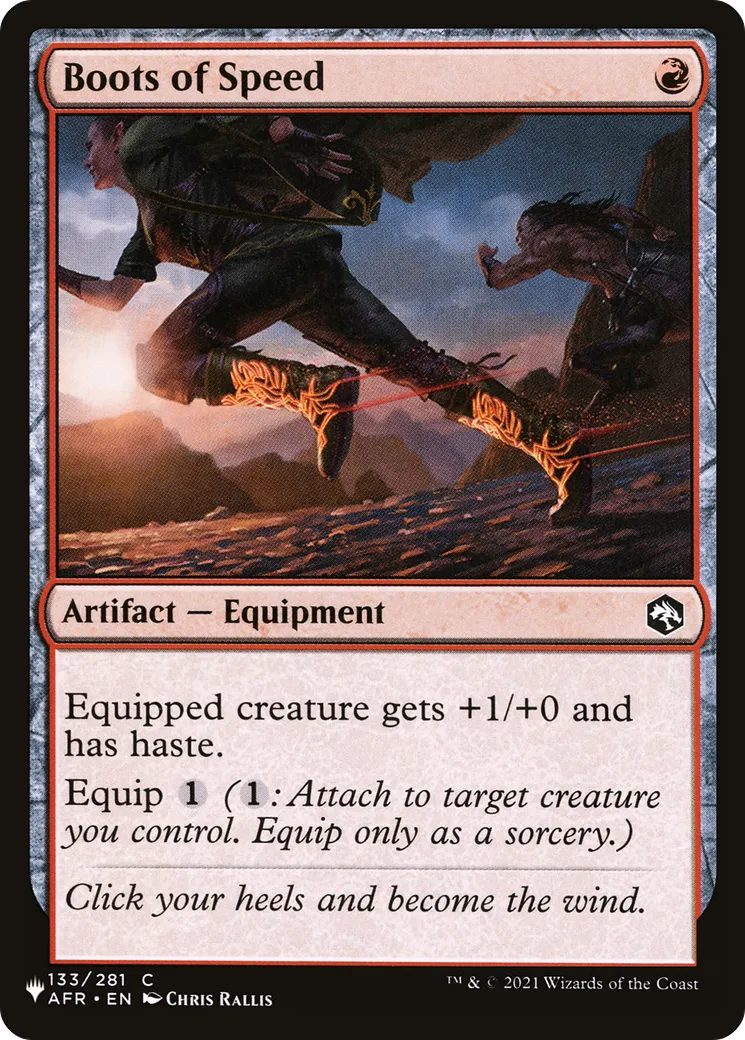 Boots of Speed — The List — Magic: The Gathering