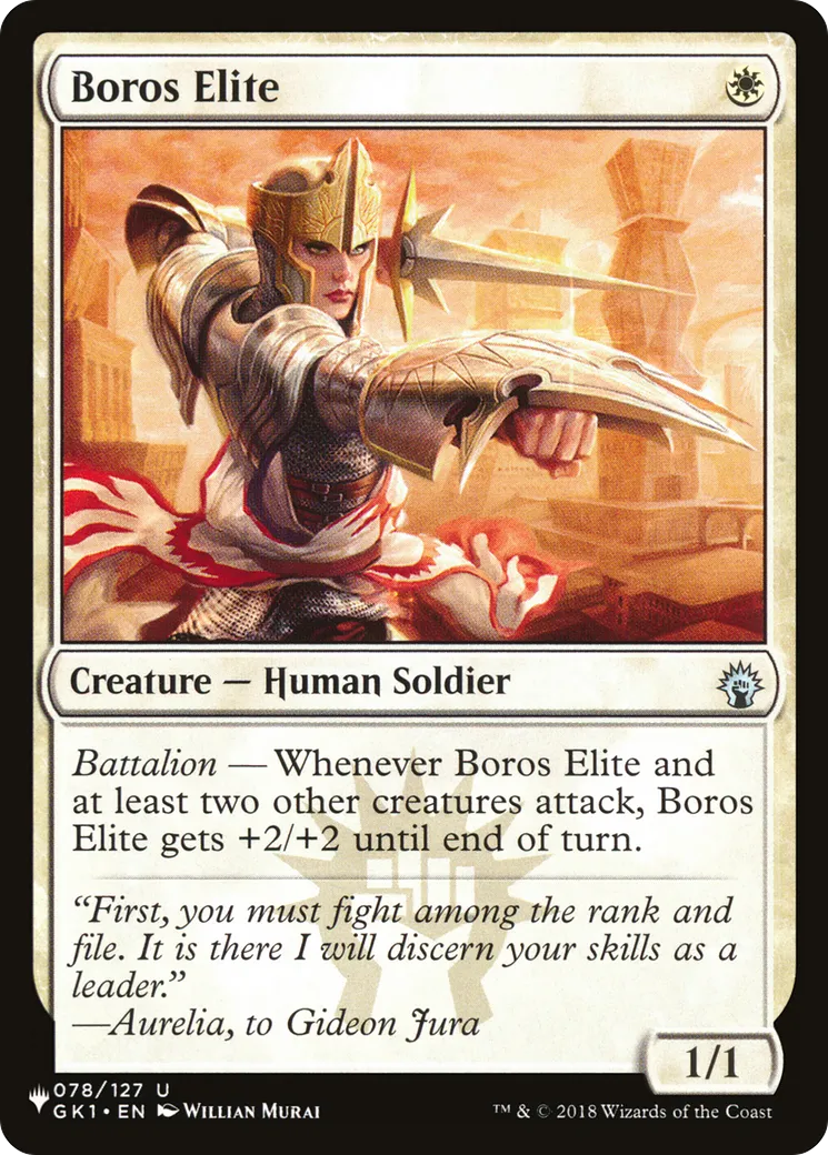Boros Elite — The List — Magic: The Gathering