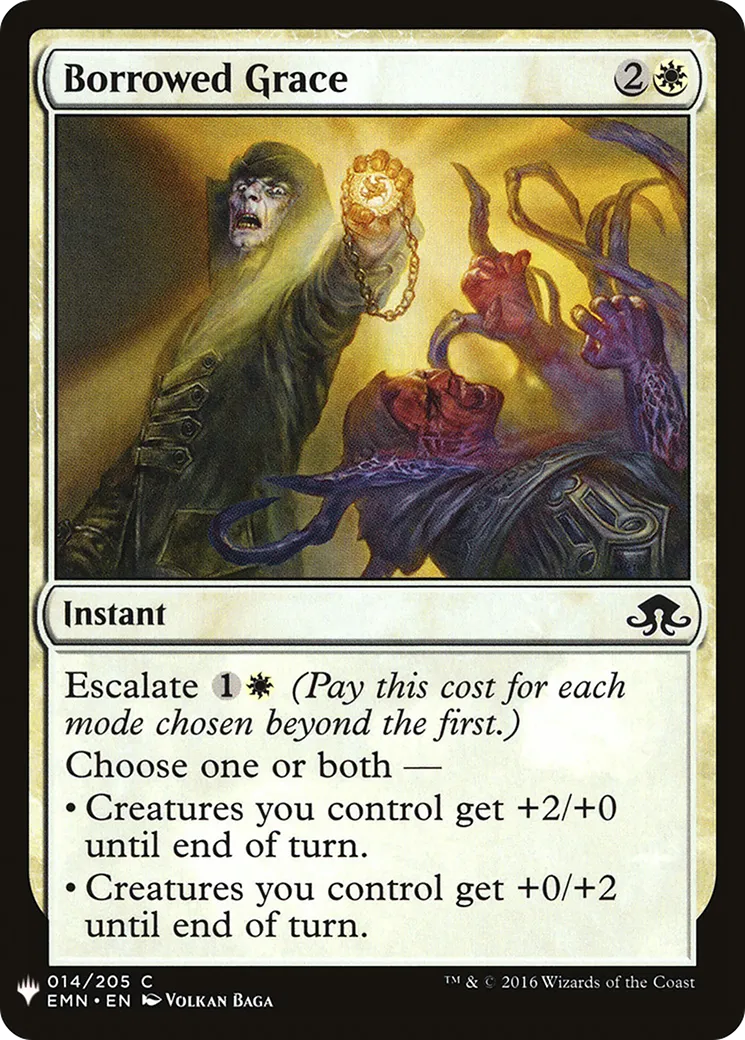 Grâce empruntée — The List — Magic: The Gathering