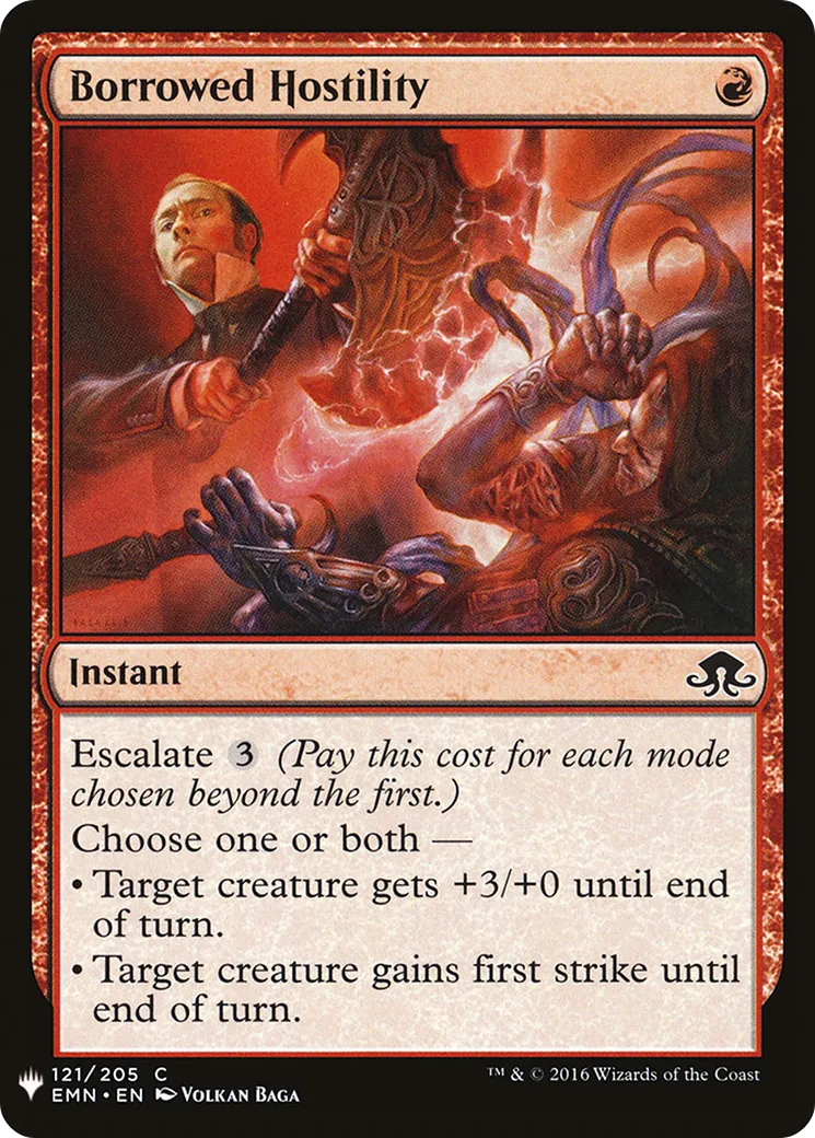 Hostilité empruntée — The List — Magic: The Gathering
