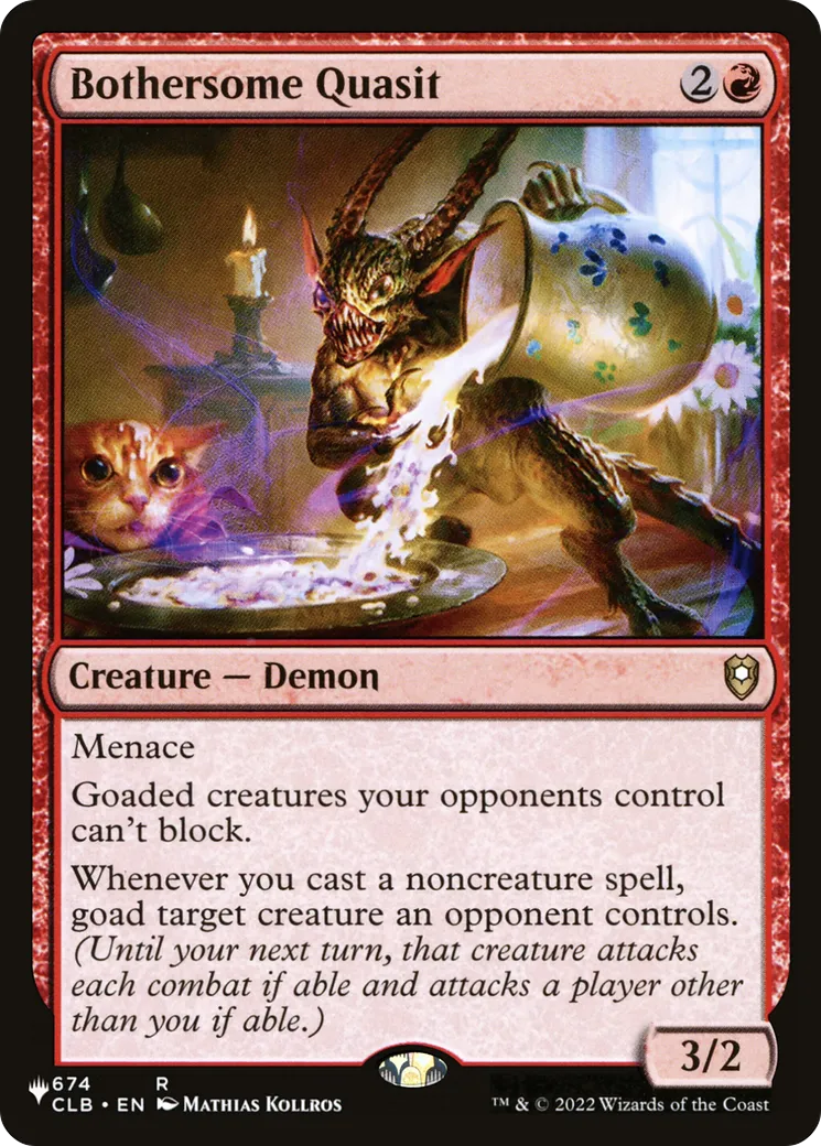 Bothersome Quasit — The List — Magic: The Gathering