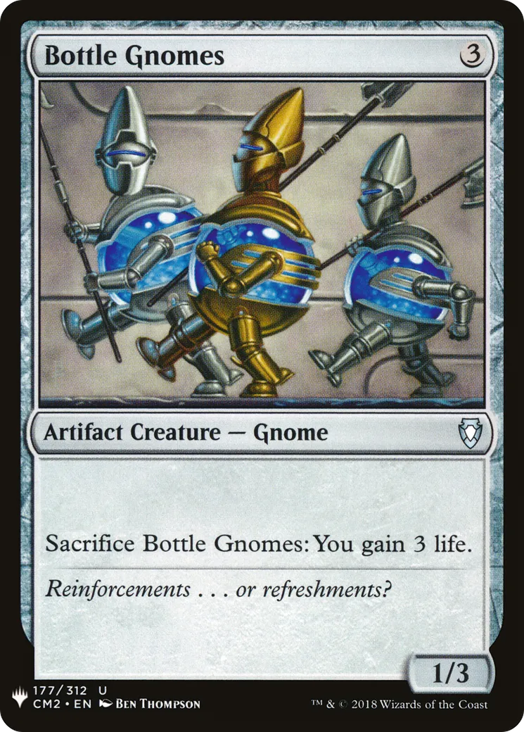 Bottle Gnomes — The List — Magic: The Gathering