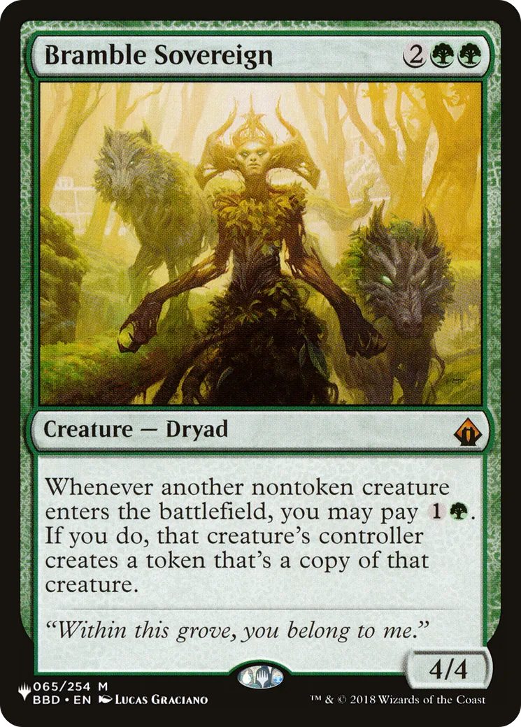 Souveraine des ronces — The List — Magic: The Gathering