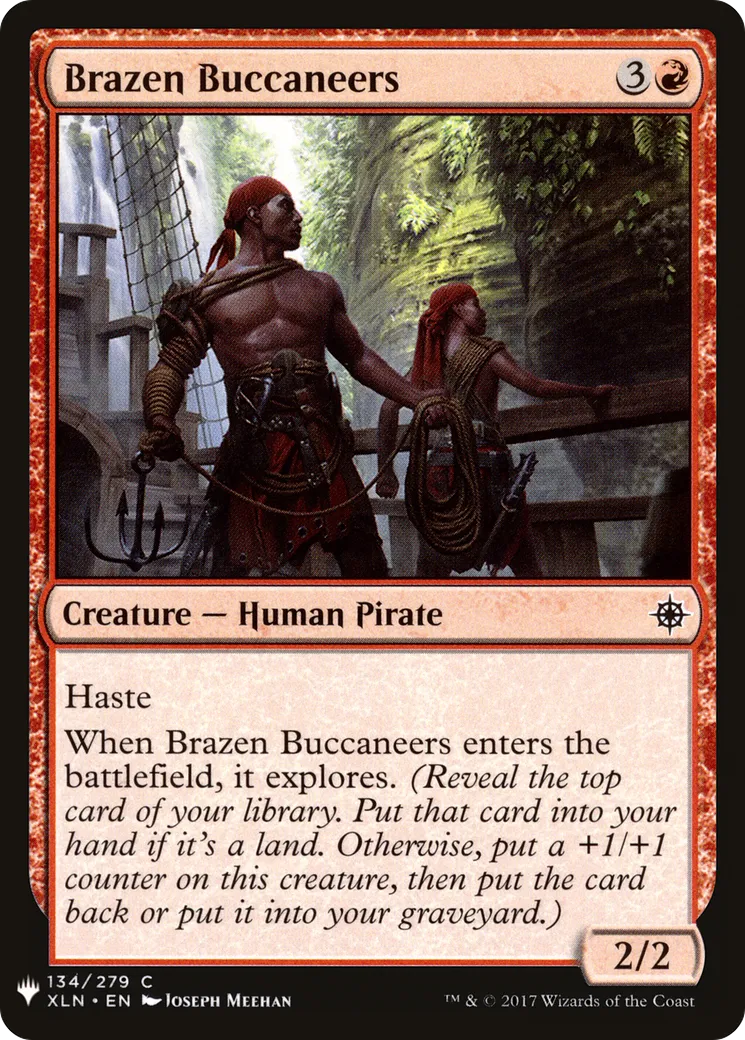 Boucaniers intrépides — The List — Magic: The Gathering