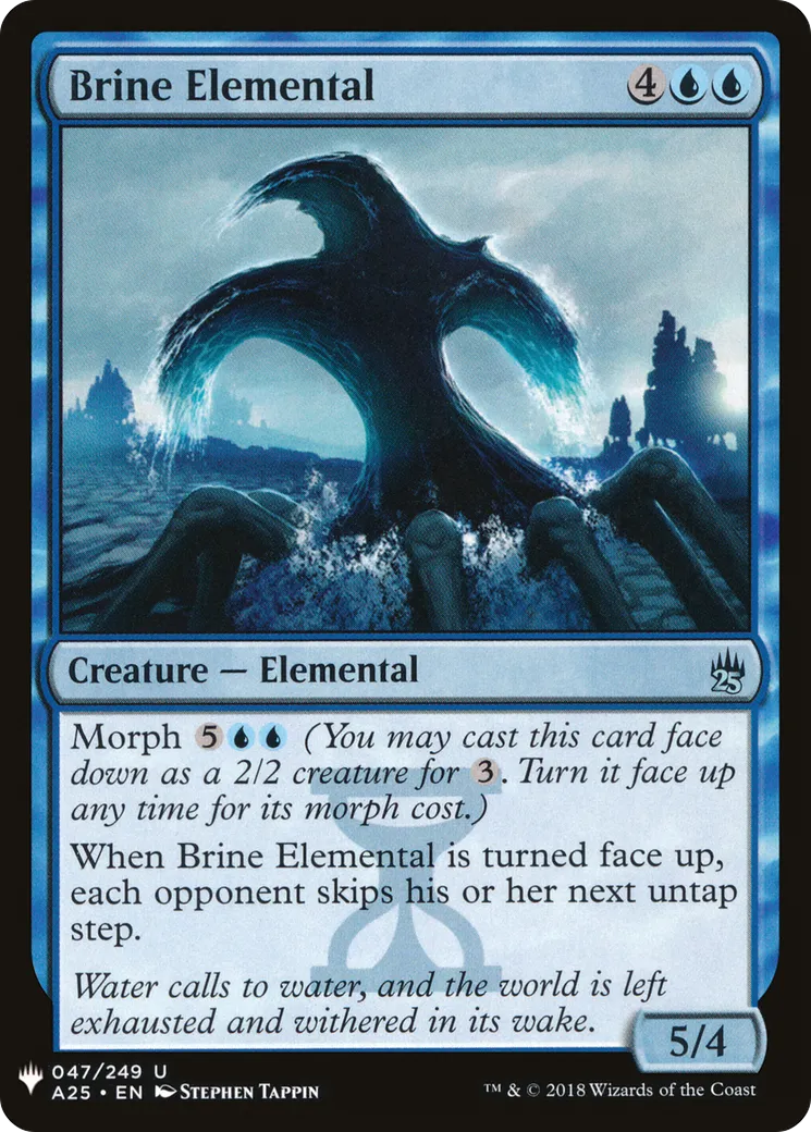 Brine Elemental — The List — Magic: The Gathering