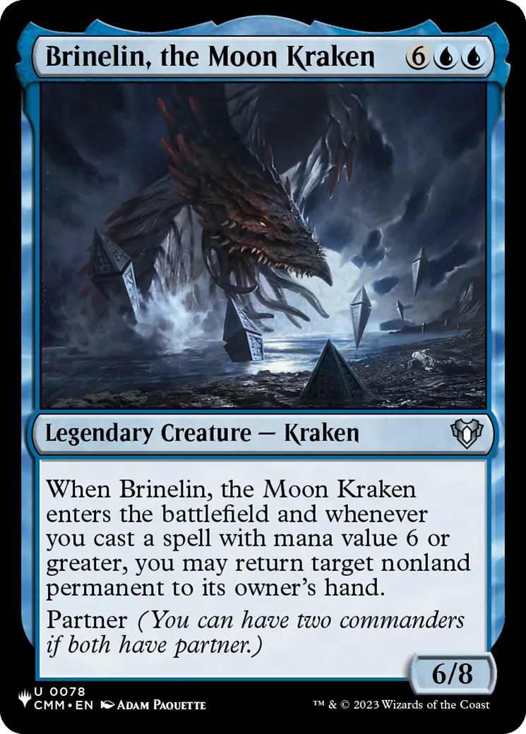 Brinelin, the Moon Kraken — The List — Magic: The Gathering