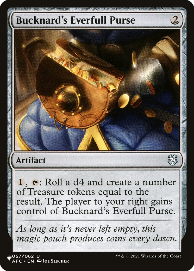 Bucknard's Everfull Purse — The List — Magic: The Gathering