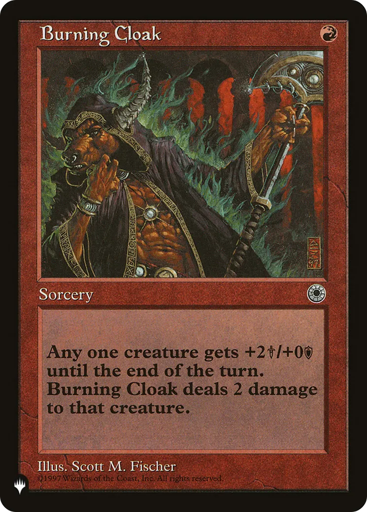 Cape brûlante — The List — Magic: The Gathering