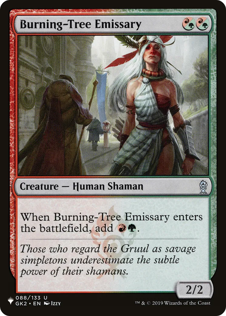 Burning-Tree Emissary — The List — Magic: The Gathering