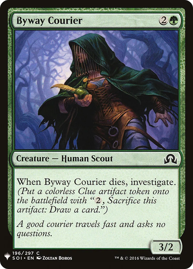 Byway Courier — The List — Magic: The Gathering