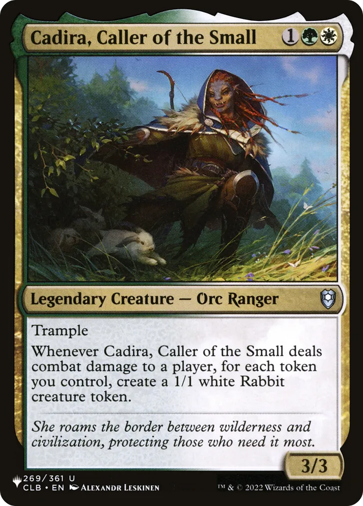 Cadira, Caller of the Small — The List — Magic: The Gathering