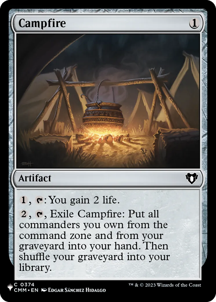 Campfire — The List — Magic: The Gathering