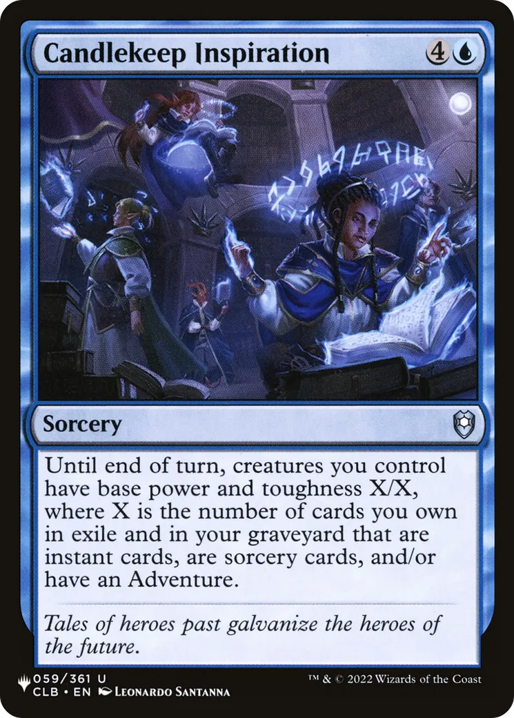 Candlekeep Inspiration — The List — Magic: The Gathering