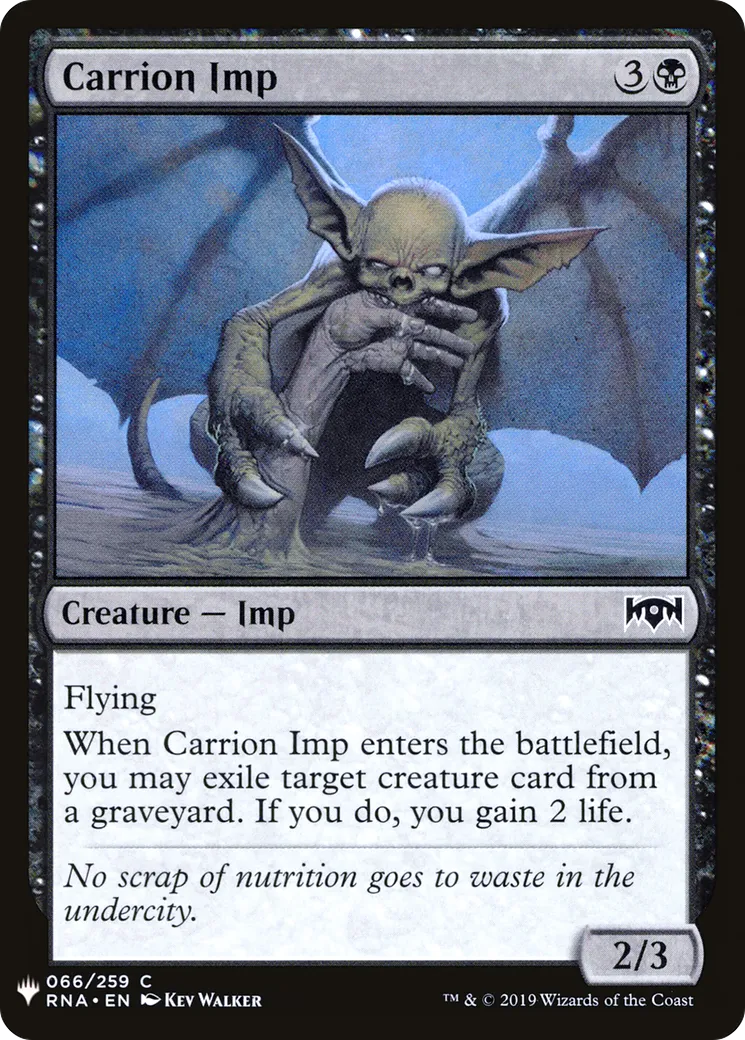 Diablotin charognard — The List — Magic: The Gathering