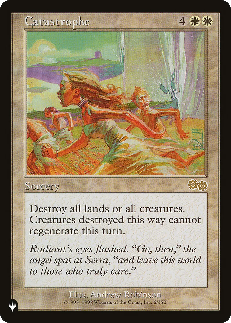 Catastrophe — The List — Magic: The Gathering